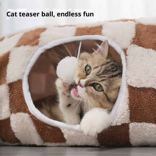 Round Tunnel Cat Nest Detachable S-type