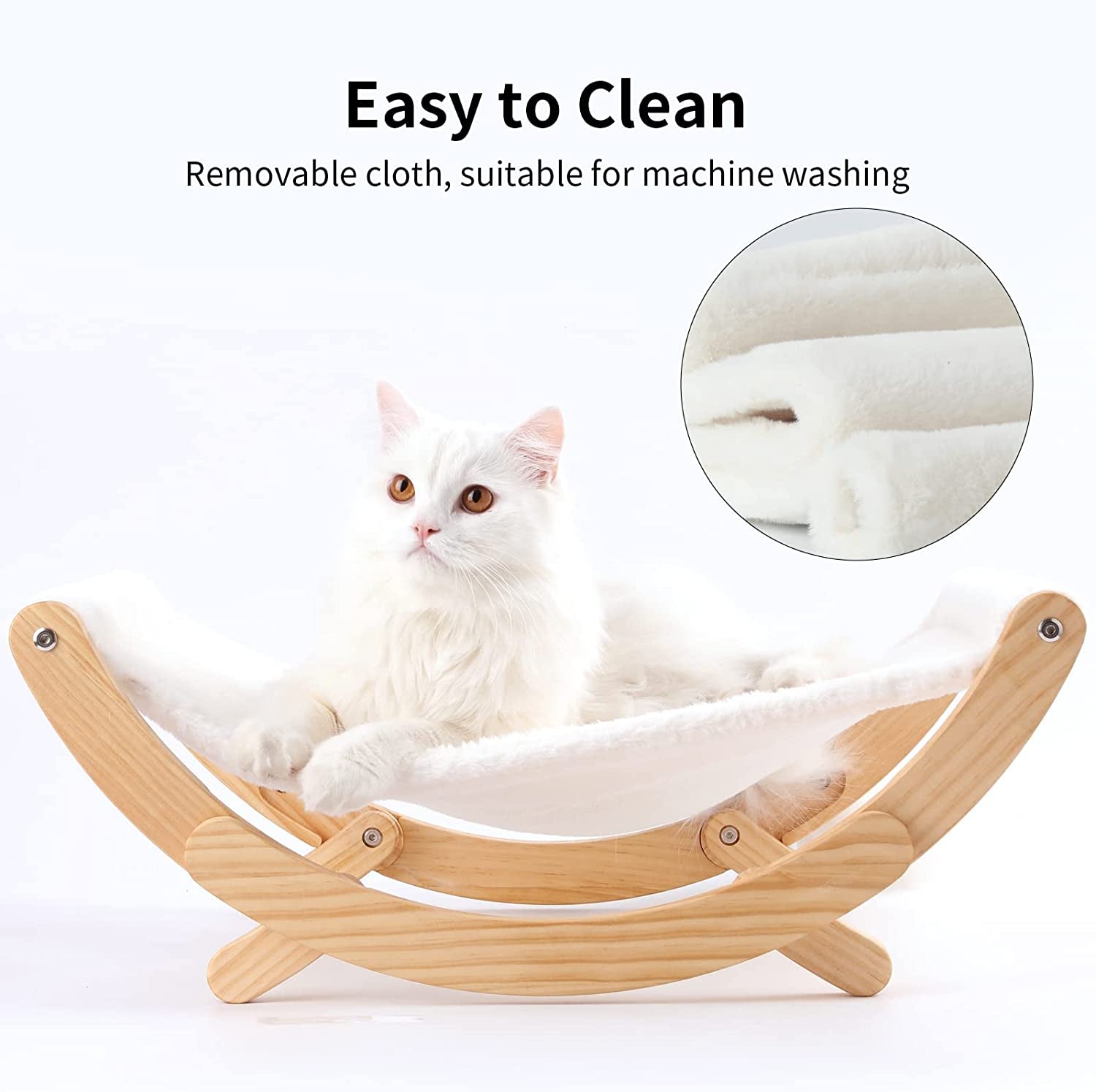 "Feline Fly Zone: The Purr-fect Moon Swing for Your Cat's Luxury Napping Experience!"