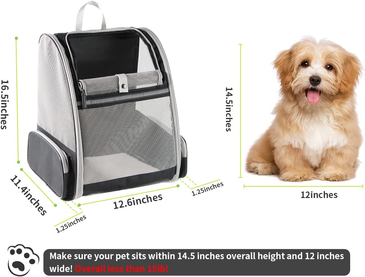 "Space-Age Bubble Backpack for Your Furry Co-Pilot: Because Every Cat and Dog Deserves to Ride in Style (Black)"