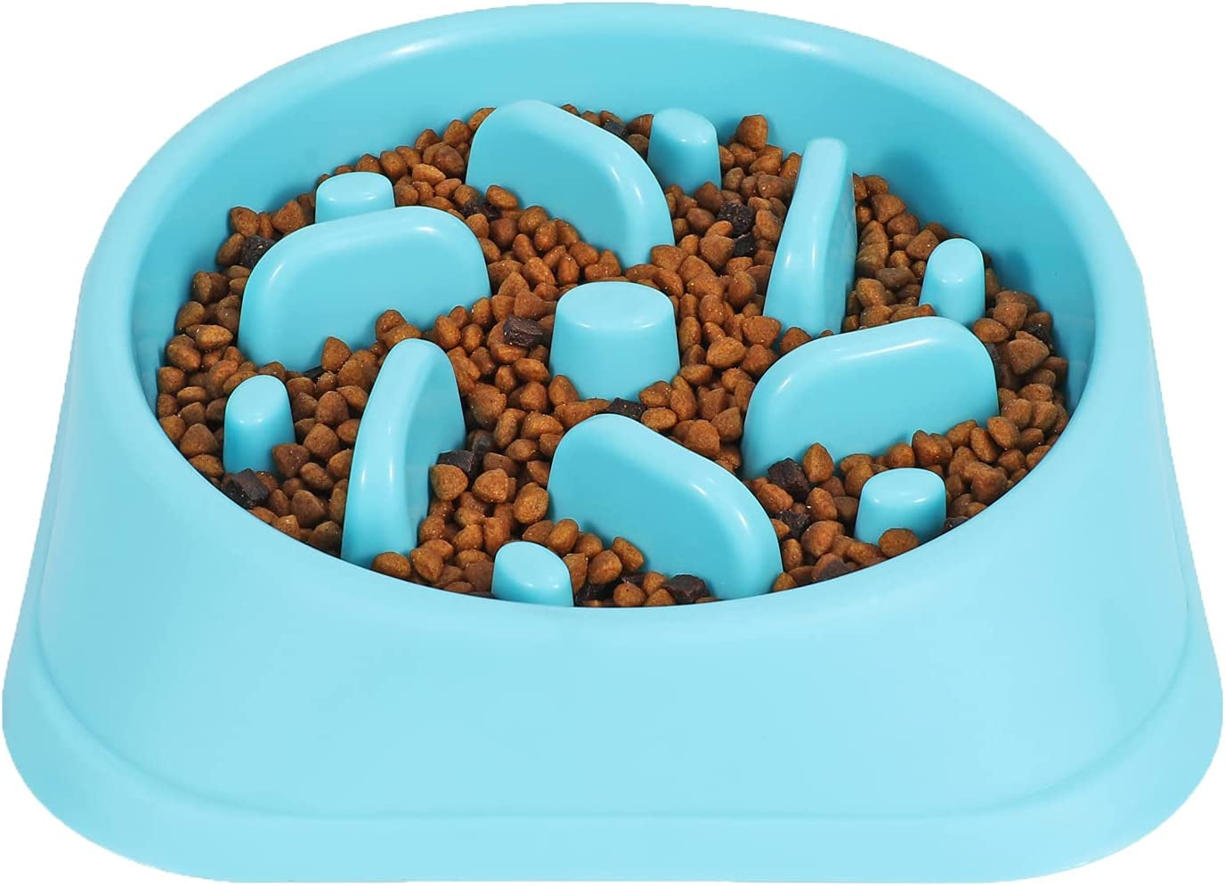 "Chow Down, Slowpoke! Eco-Friendly Dog Bowl That Says 'No' to Choking and 'Yes' to Healthy Belly Bloat Busters!"